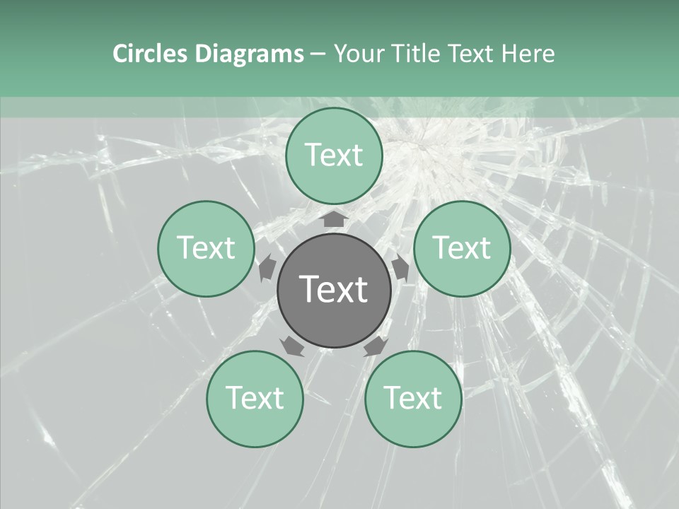 Cold Insecure Windshield PowerPoint Template