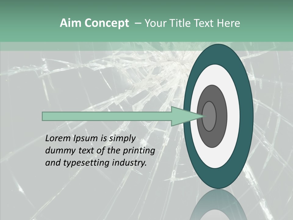 Cold Insecure Windshield PowerPoint Template