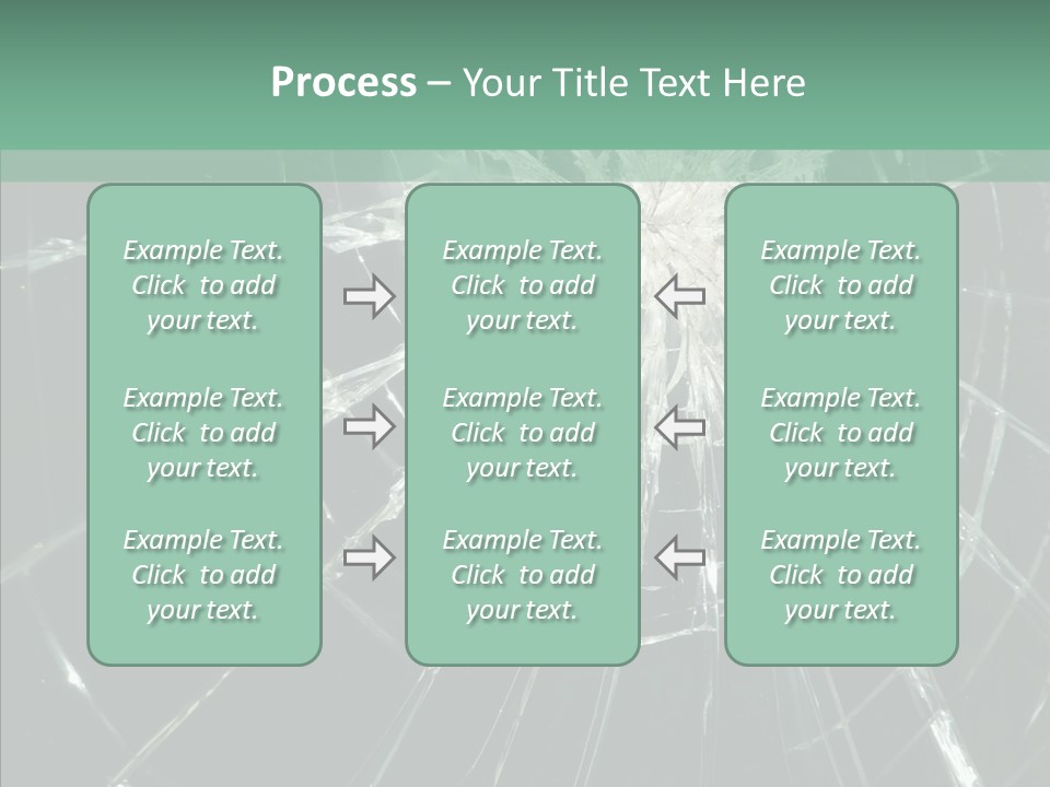 Cold Insecure Windshield PowerPoint Template