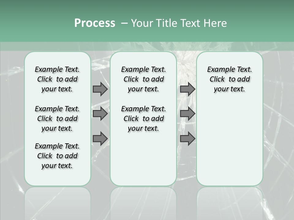 Cold Insecure Windshield PowerPoint Template