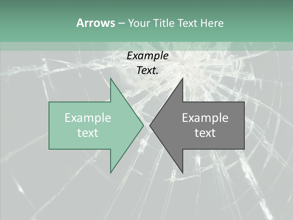 Cold Insecure Windshield PowerPoint Template