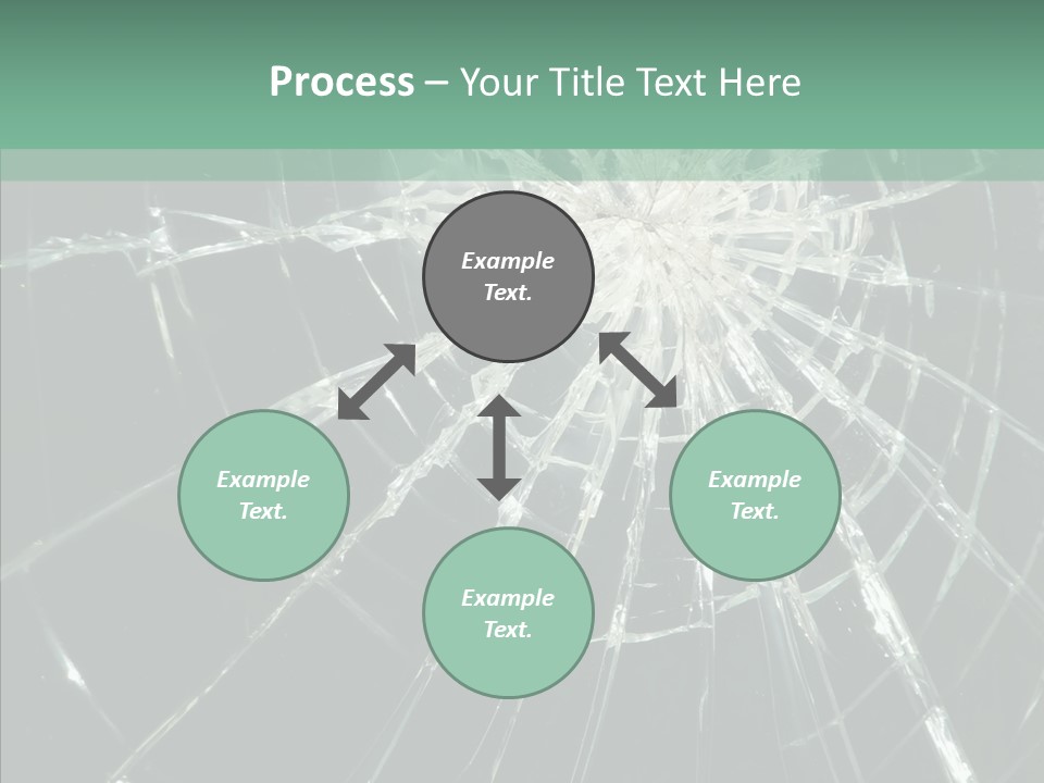 Cold Insecure Windshield PowerPoint Template