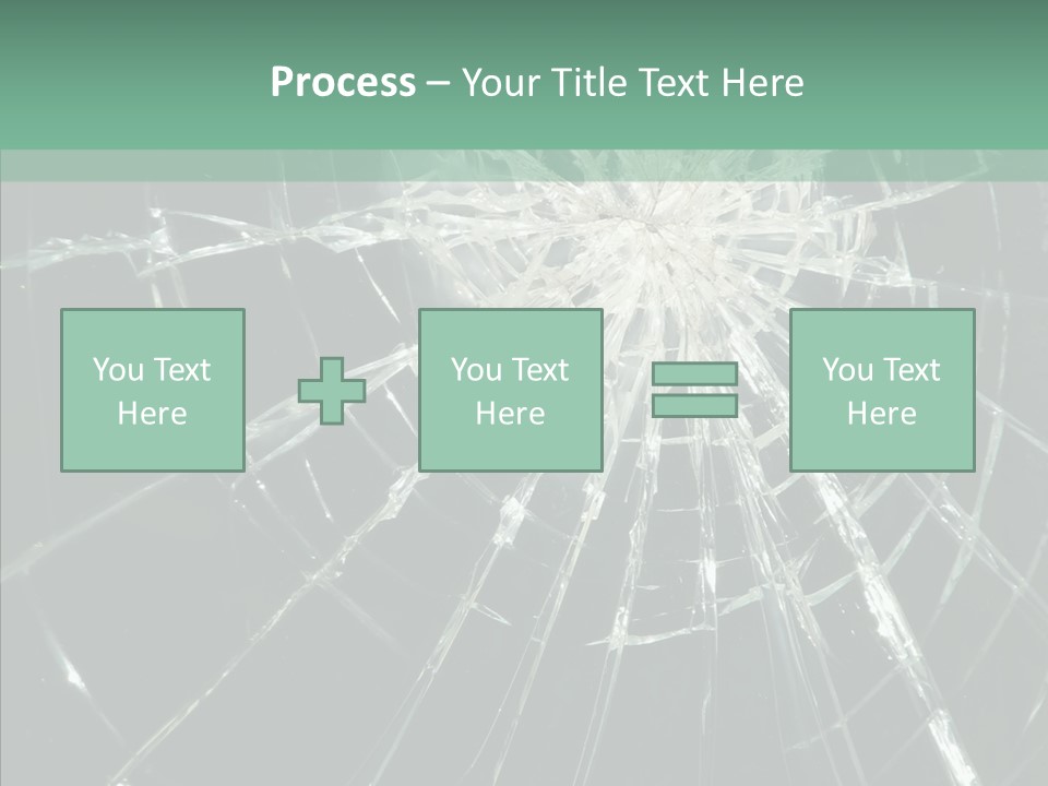 Cold Insecure Windshield PowerPoint Template