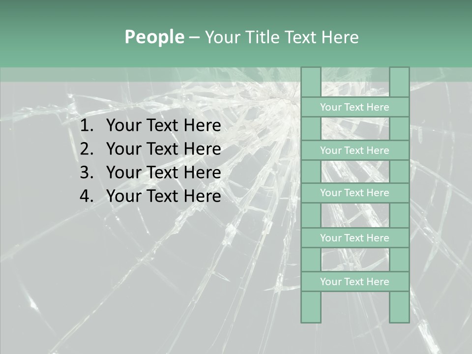 Cold Insecure Windshield PowerPoint Template