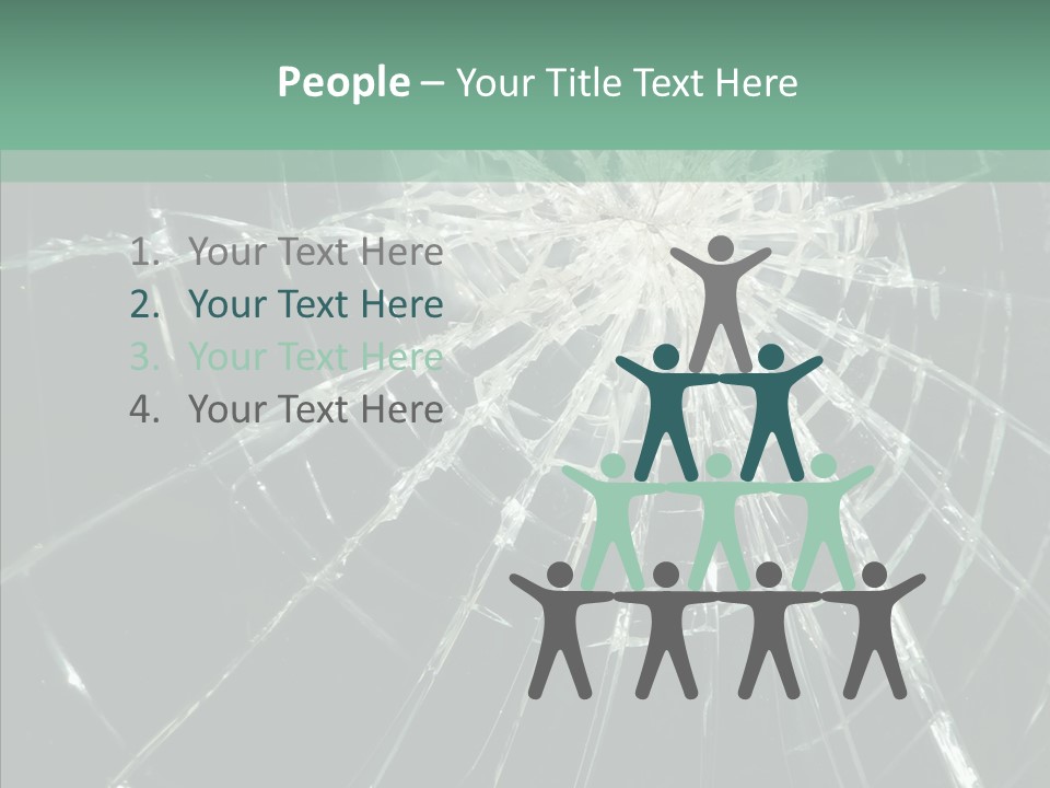 Cold Insecure Windshield PowerPoint Template