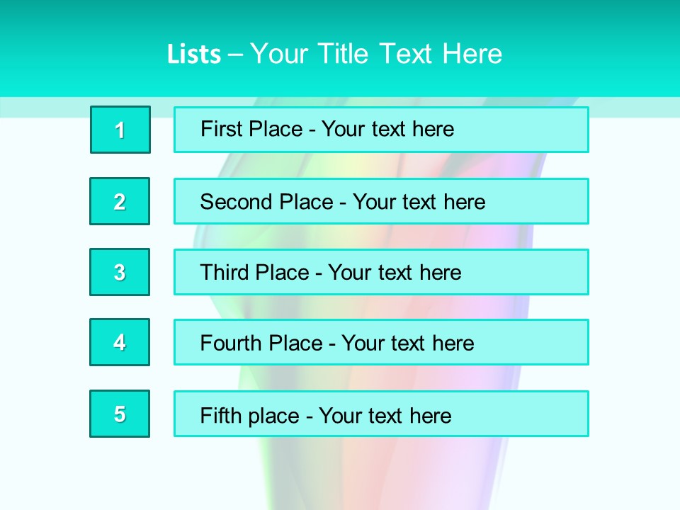 Concept Gaseous Vibrant PowerPoint Template
