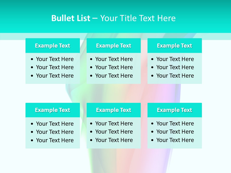 Concept Gaseous Vibrant PowerPoint Template