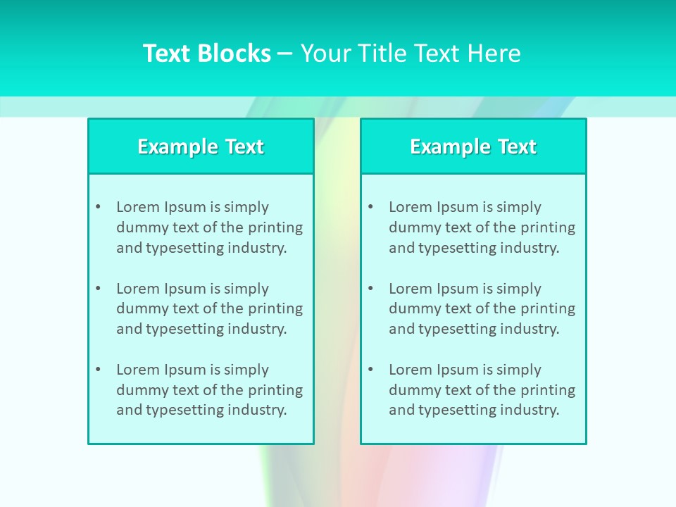 Concept Gaseous Vibrant PowerPoint Template