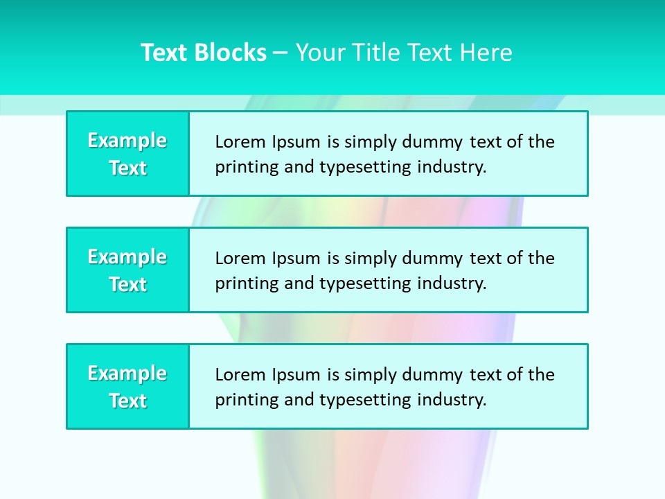 Concept Gaseous Vibrant PowerPoint Template