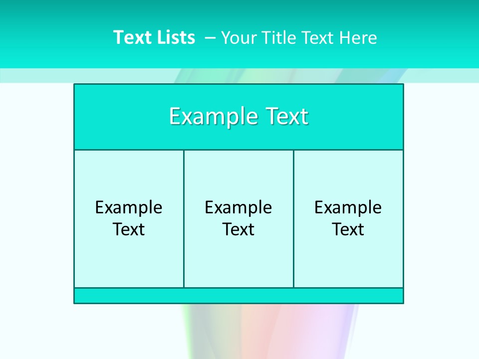 Concept Gaseous Vibrant PowerPoint Template