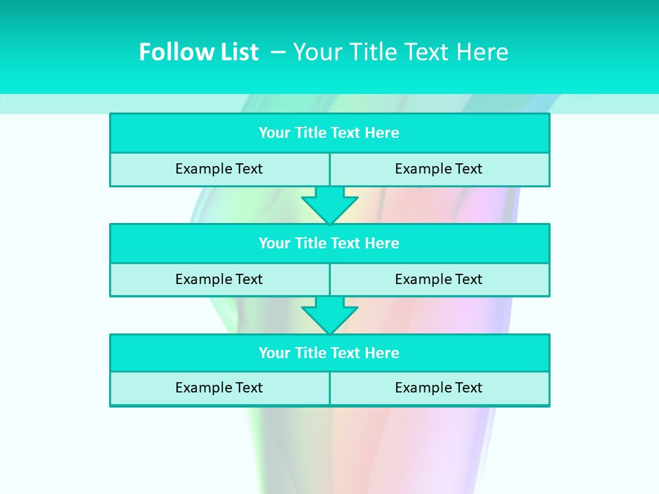 Concept Gaseous Vibrant PowerPoint Template