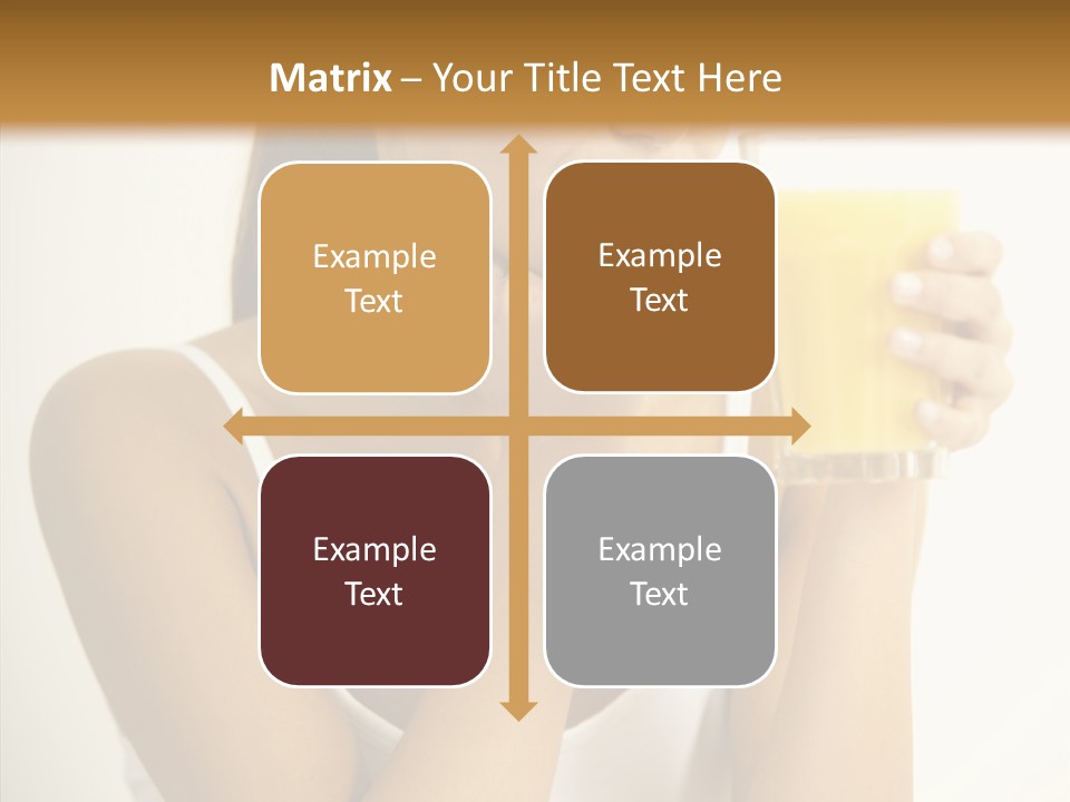 Beautiful Body Glass PowerPoint Template