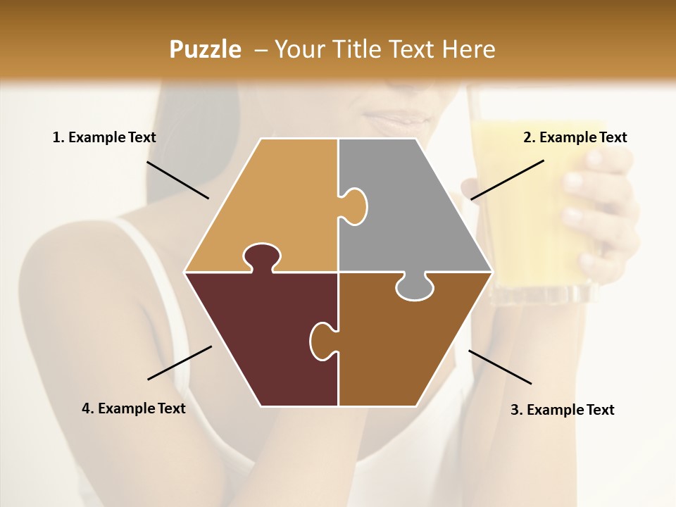 Beautiful Body Glass PowerPoint Template