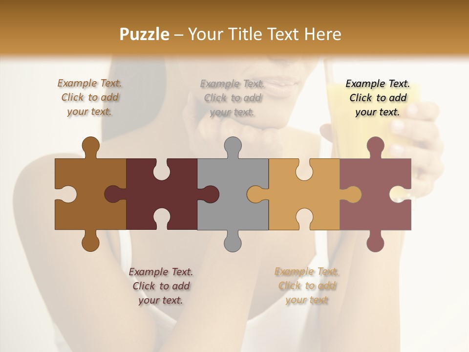 Beautiful Body Glass PowerPoint Template