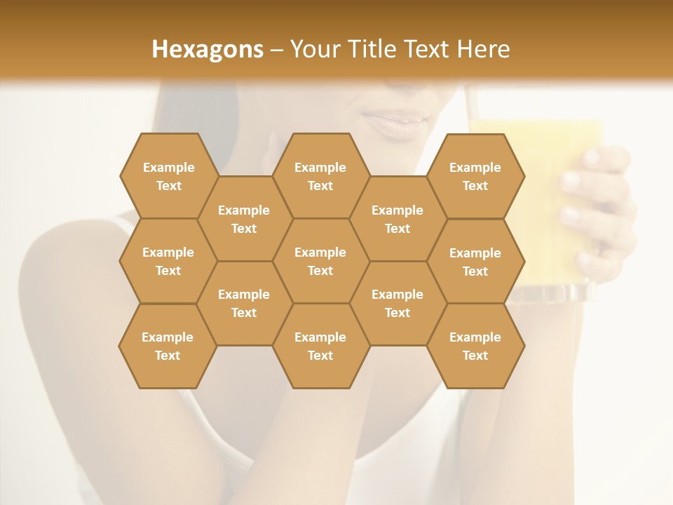 Beautiful Body Glass PowerPoint Template