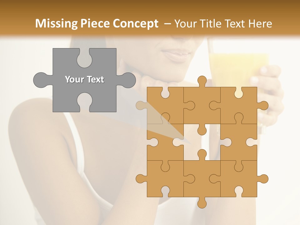 Beautiful Body Glass PowerPoint Template