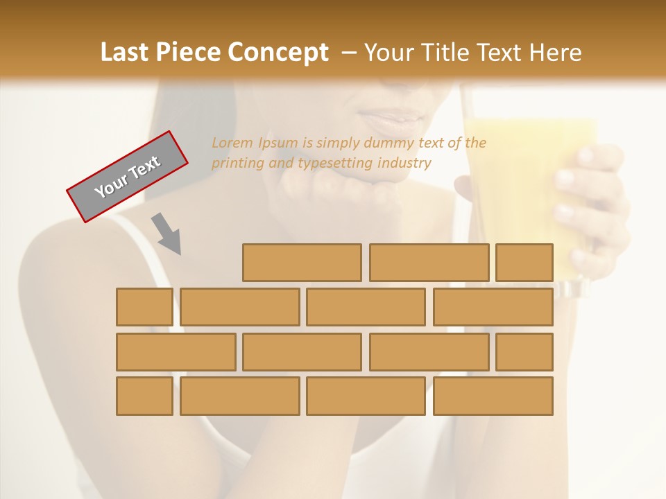 Beautiful Body Glass PowerPoint Template