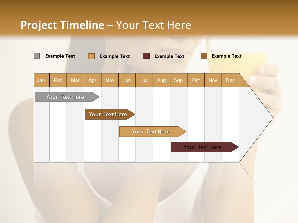 Beautiful Body Glass PowerPoint Template