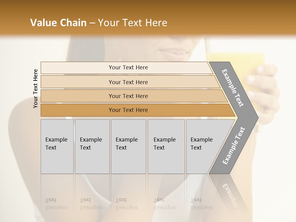 Beautiful Body Glass PowerPoint Template