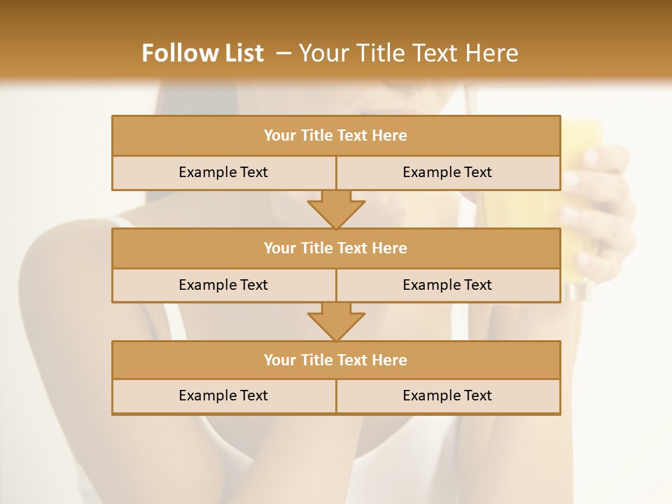 Beautiful Body Glass PowerPoint Template