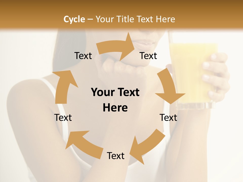 Beautiful Body Glass PowerPoint Template