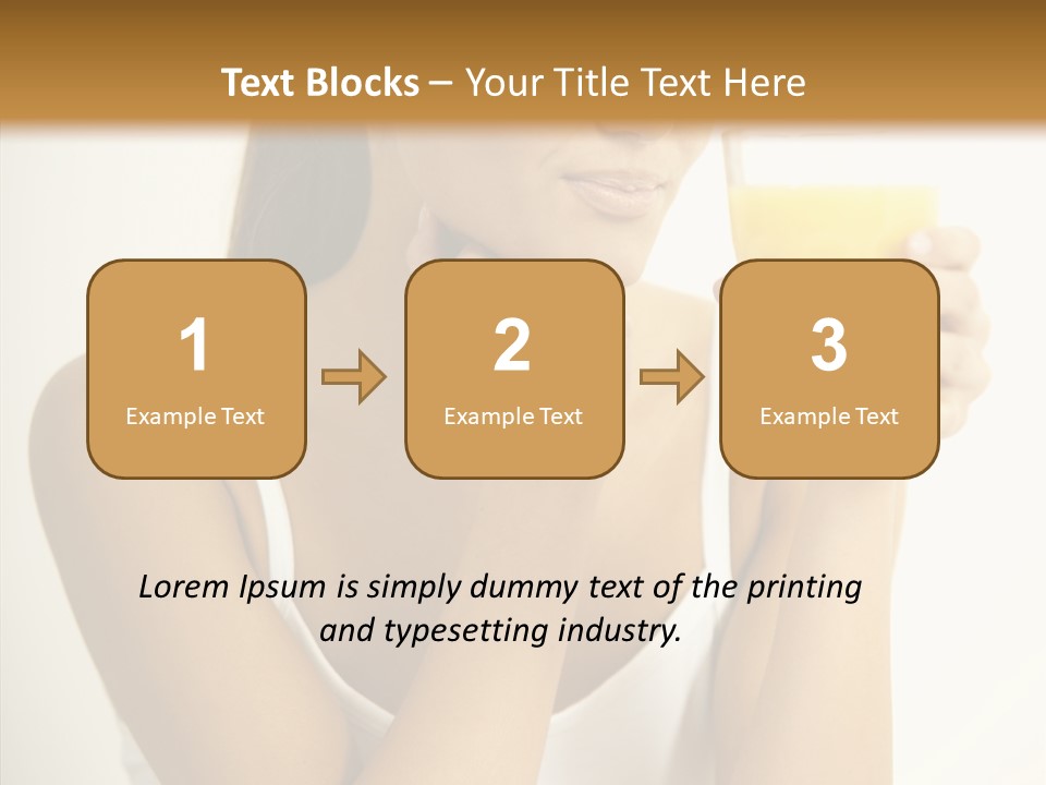 Beautiful Body Glass PowerPoint Template