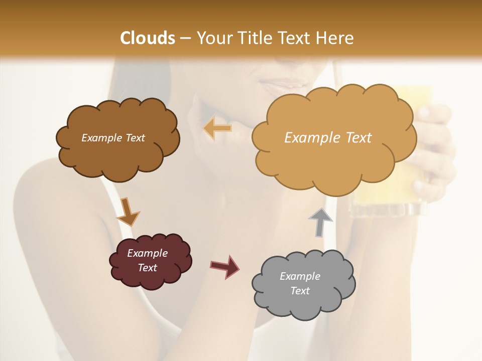 Beautiful Body Glass PowerPoint Template