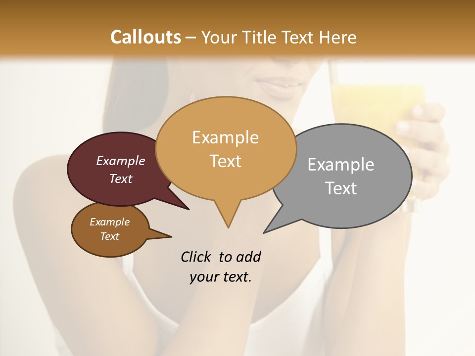 Beautiful Body Glass PowerPoint Template