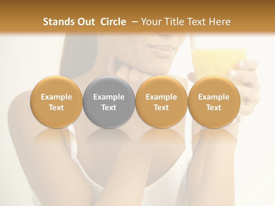 Beautiful Body Glass PowerPoint Template