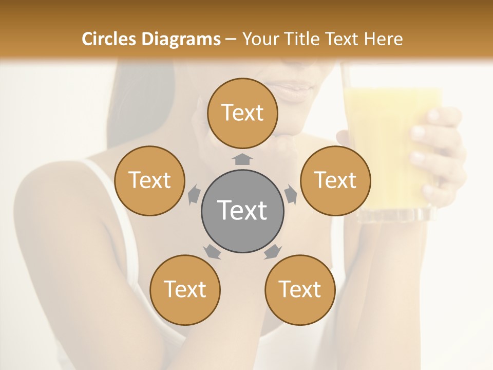 Beautiful Body Glass PowerPoint Template