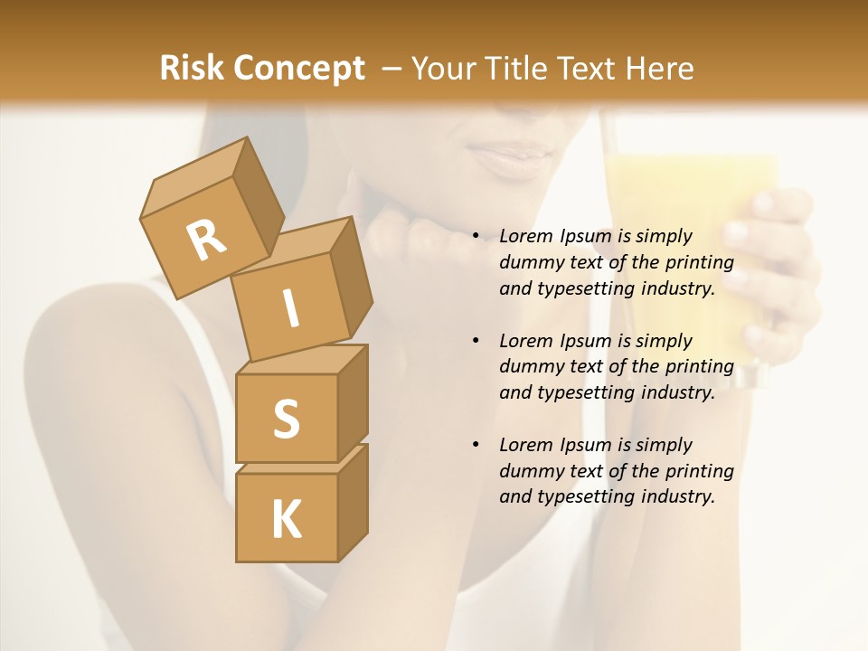 Beautiful Body Glass PowerPoint Template