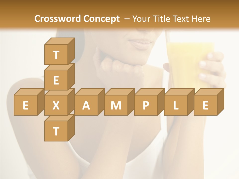 Beautiful Body Glass PowerPoint Template