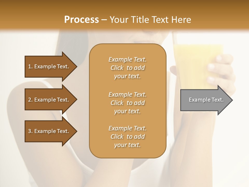 Beautiful Body Glass PowerPoint Template