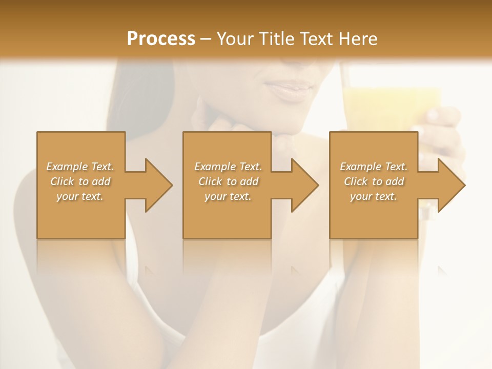 Beautiful Body Glass PowerPoint Template