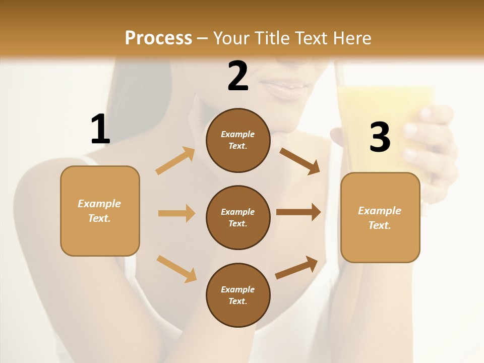 Beautiful Body Glass PowerPoint Template