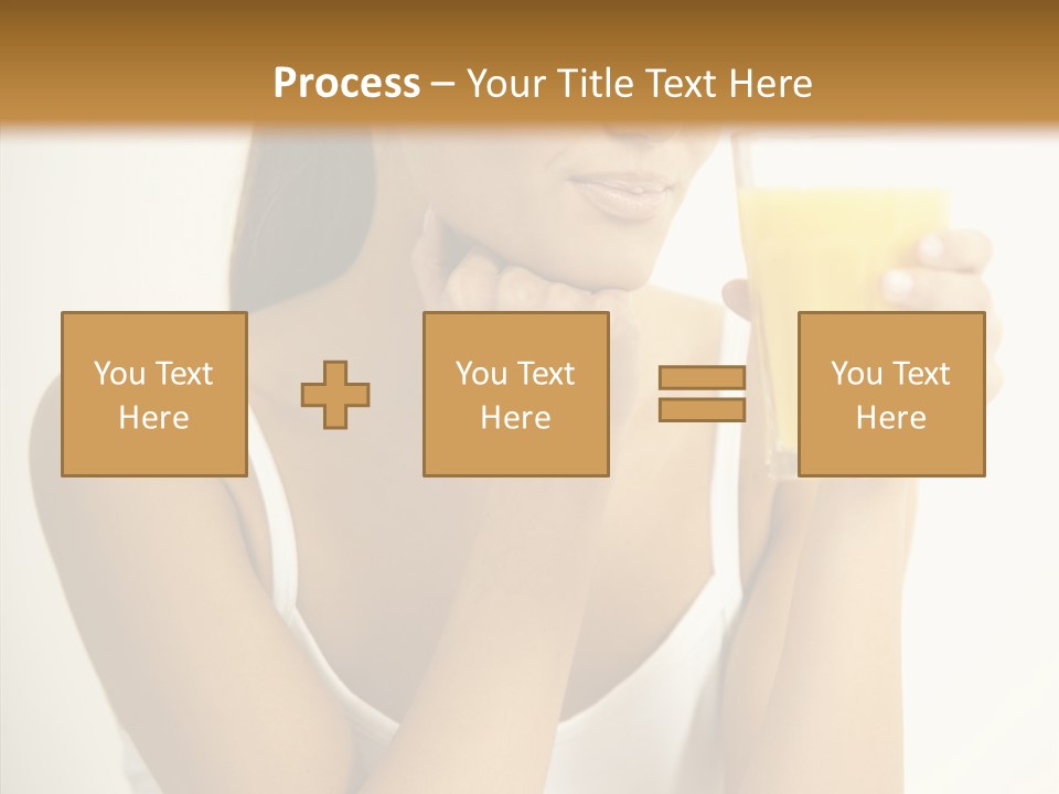 Beautiful Body Glass PowerPoint Template