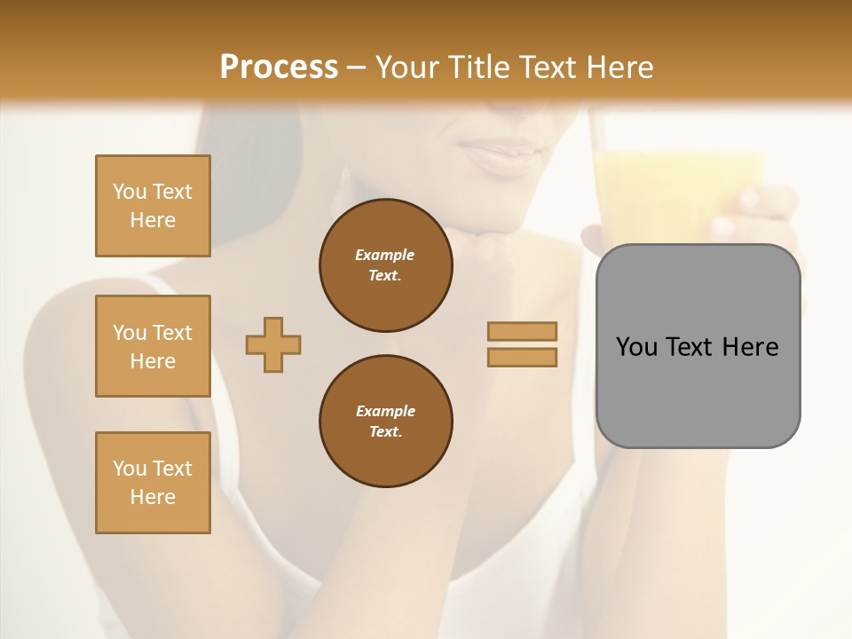 Beautiful Body Glass PowerPoint Template