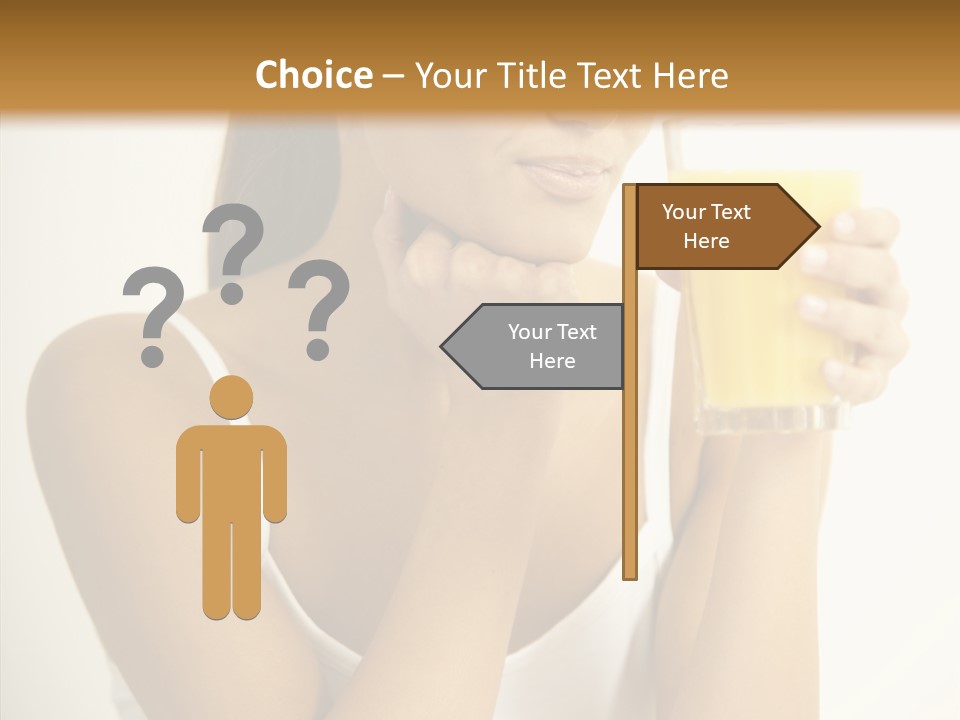 Beautiful Body Glass PowerPoint Template