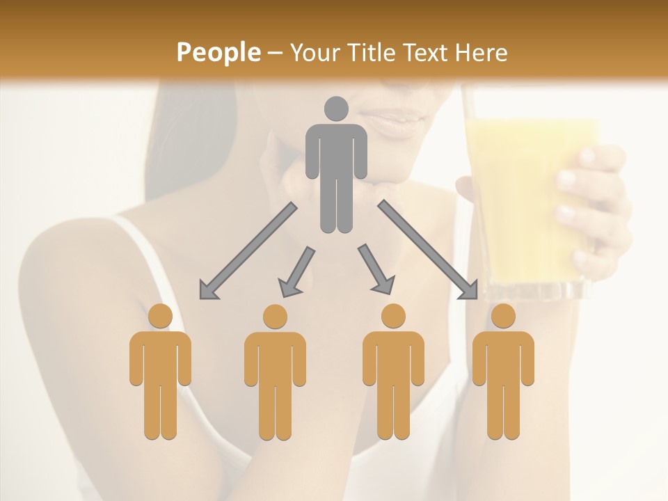 Beautiful Body Glass PowerPoint Template