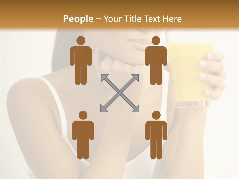 Beautiful Body Glass PowerPoint Template