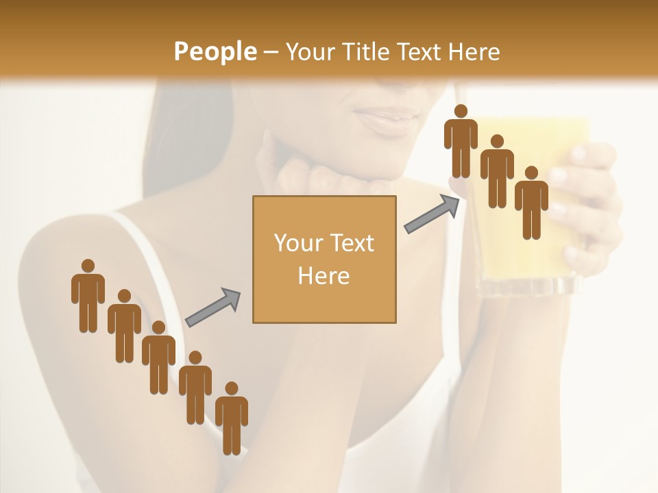 Beautiful Body Glass PowerPoint Template