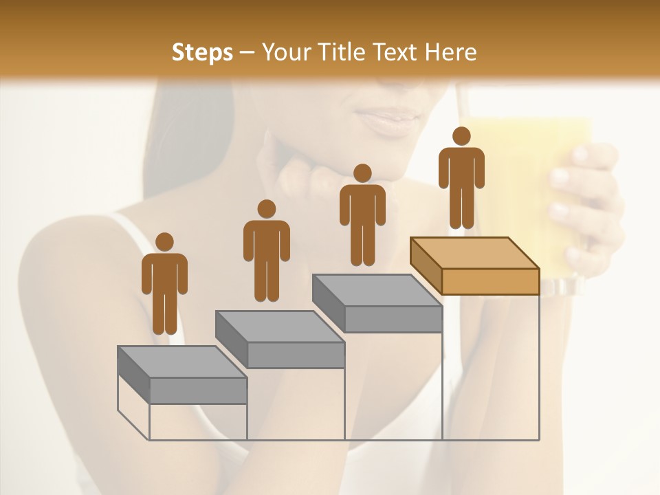 Beautiful Body Glass PowerPoint Template