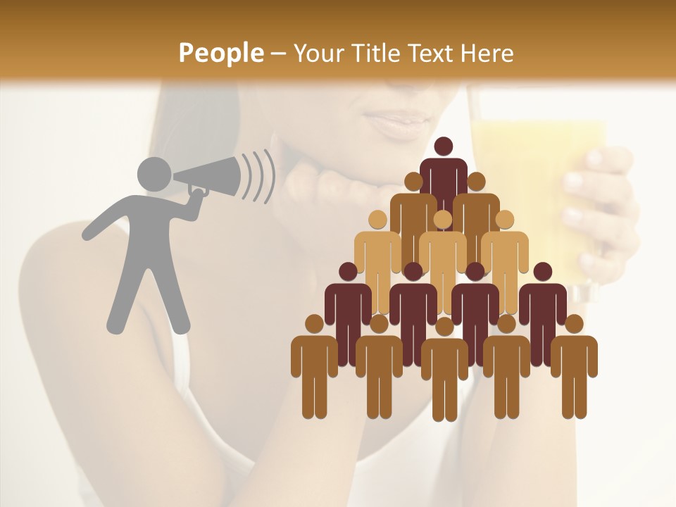 Beautiful Body Glass PowerPoint Template