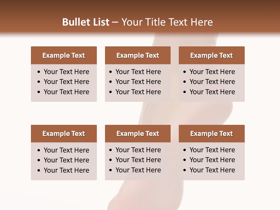 Body Calf Procedure PowerPoint Template
