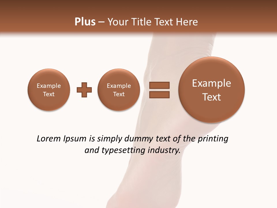 Body Calf Procedure PowerPoint Template