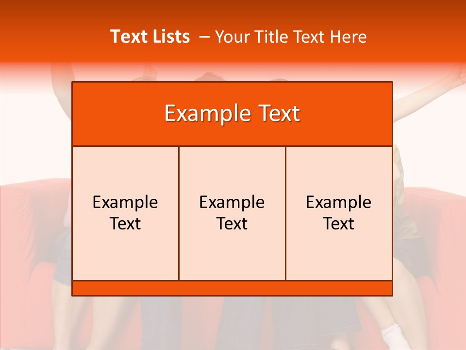 Viewers Happiness Laughing PowerPoint Template