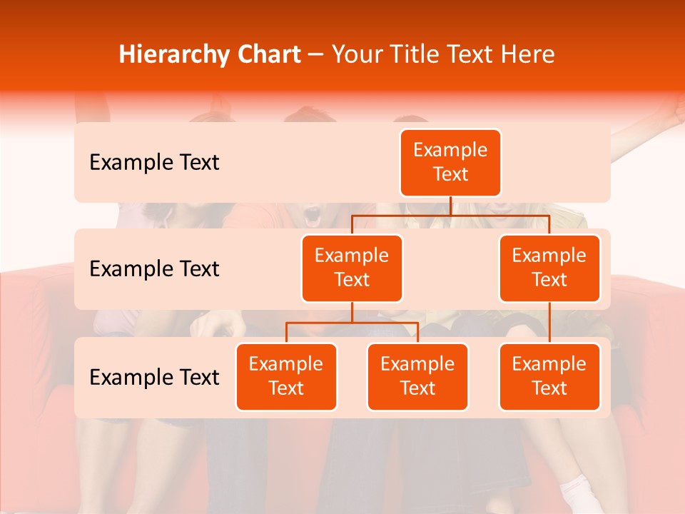 Viewers Happiness Laughing PowerPoint Template