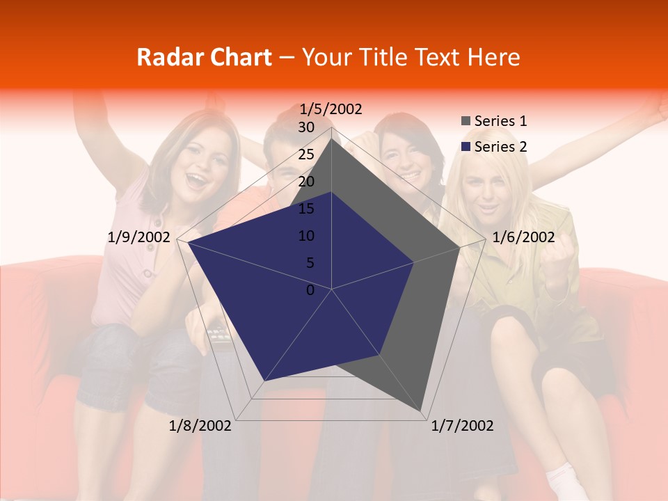 Viewers Happiness Laughing PowerPoint Template