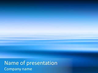 Fresh Infinity Nature PowerPoint Template