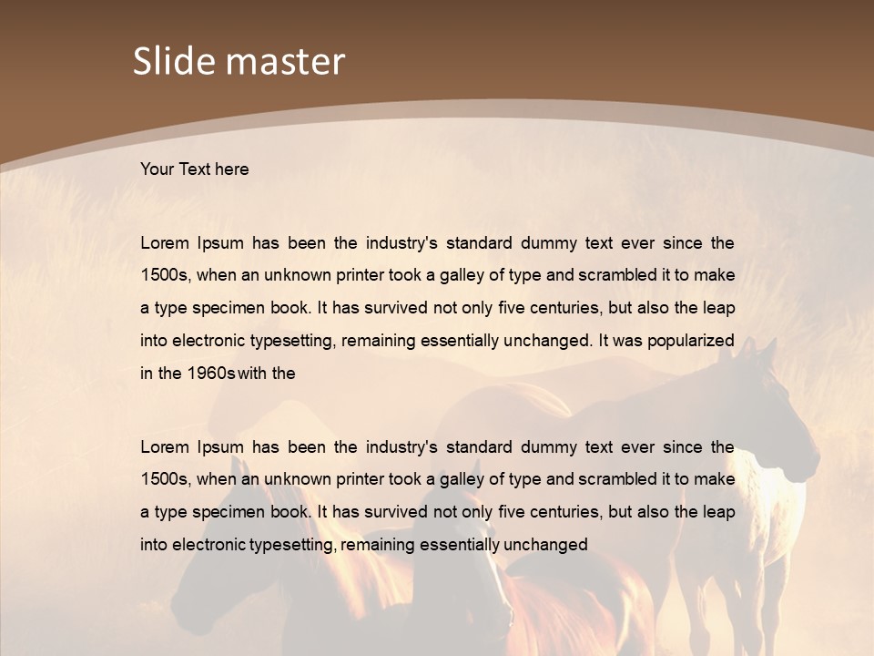 Outdoors Seasonal Dude PowerPoint Template